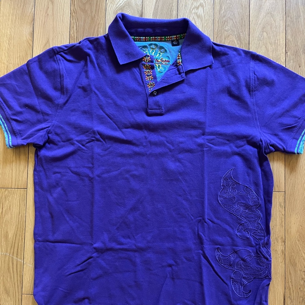 Desigual Vibrant Purple Polo Shirt